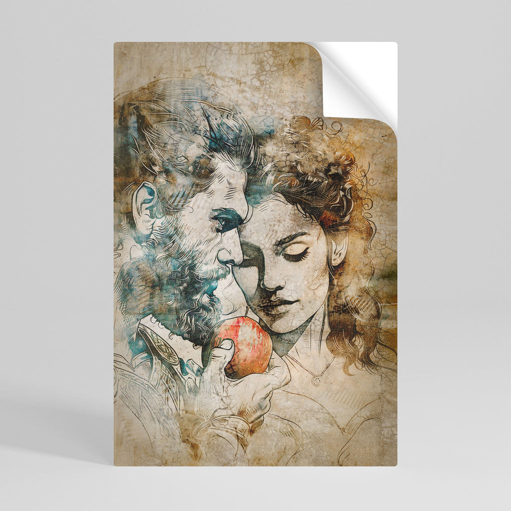 Affiche verticale autocollante WHISPERS OF TENTATION