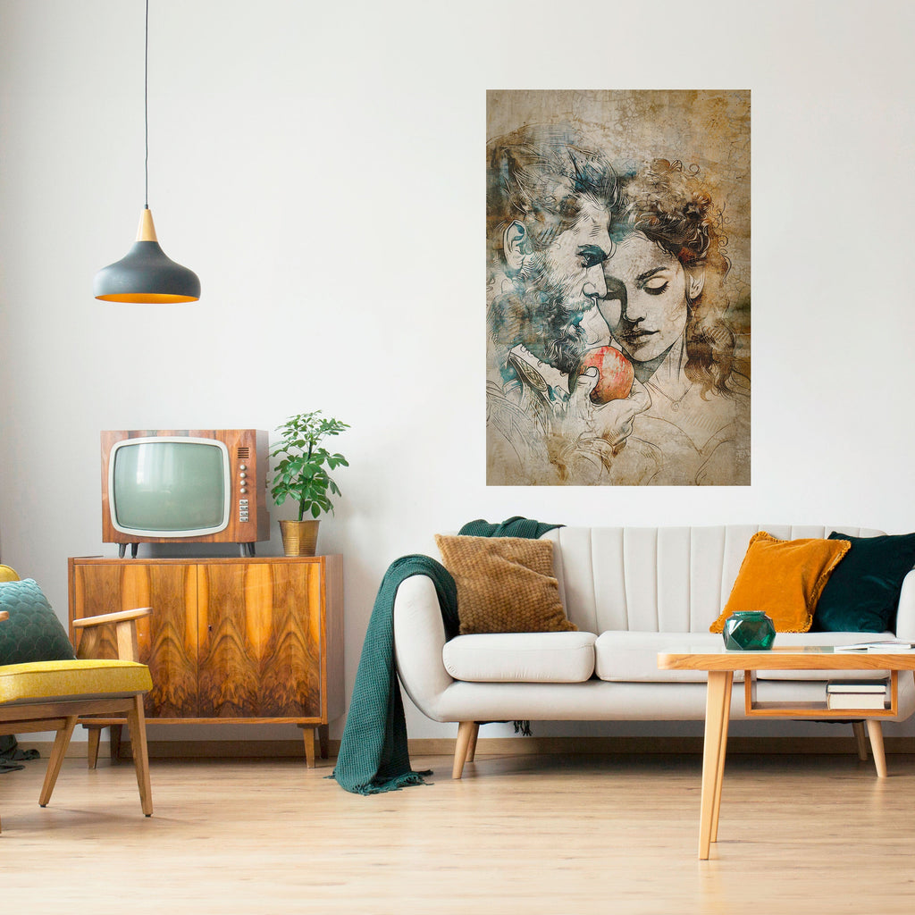 Affiche verticale autocollante WHISPERS OF TENTATION