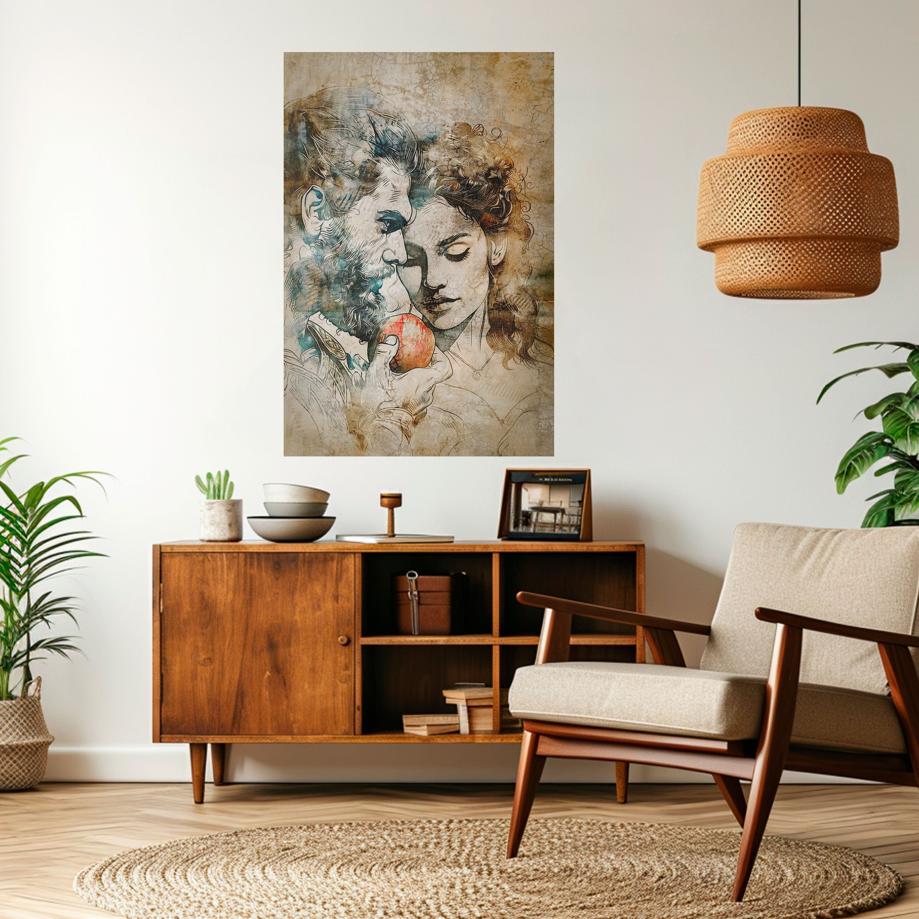 Affiche verticale autocollante WHISPERS OF TENTATION