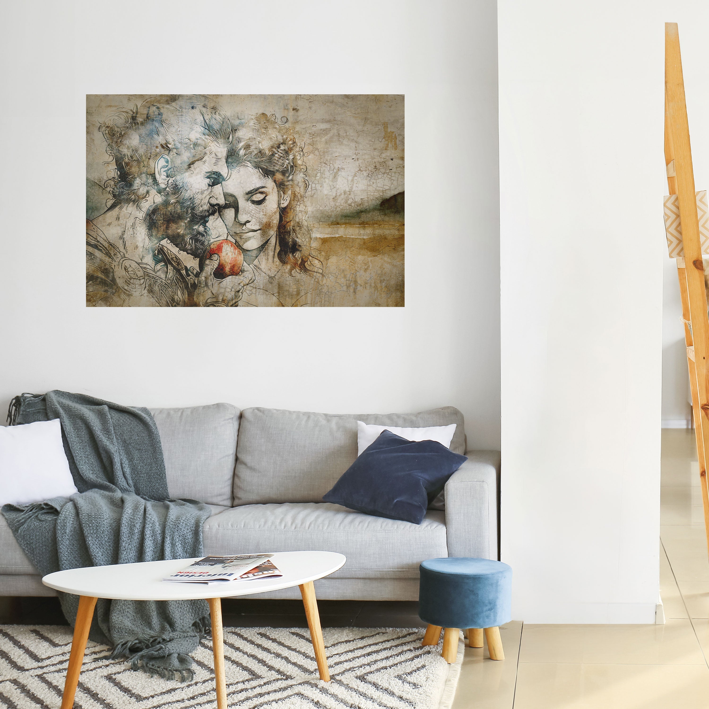 Affiche horizontale autocollante WHISPERS OF TENTATION