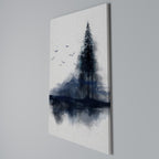 MISTY RECOLLECTION Vertical Canvas Print