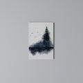 MISTY RECOLLECTION Vertical Canvas Print