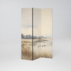 LAKESIDE NOSTALGY 3-Panel Room Divider