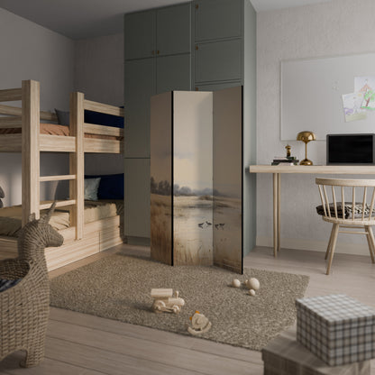 LAKESIDE NOSTALGY 3-Panel Room Divider
