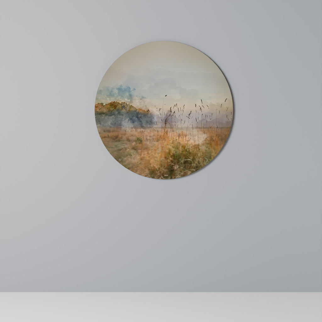 TRISTESSE DE L'ÉTÉ Décoration murale ronde