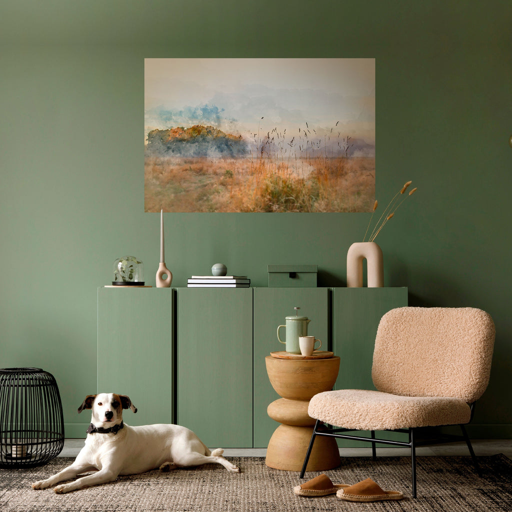 Affiche horizontale autocollante « TRISTESSE DE L'ÉTÉ »