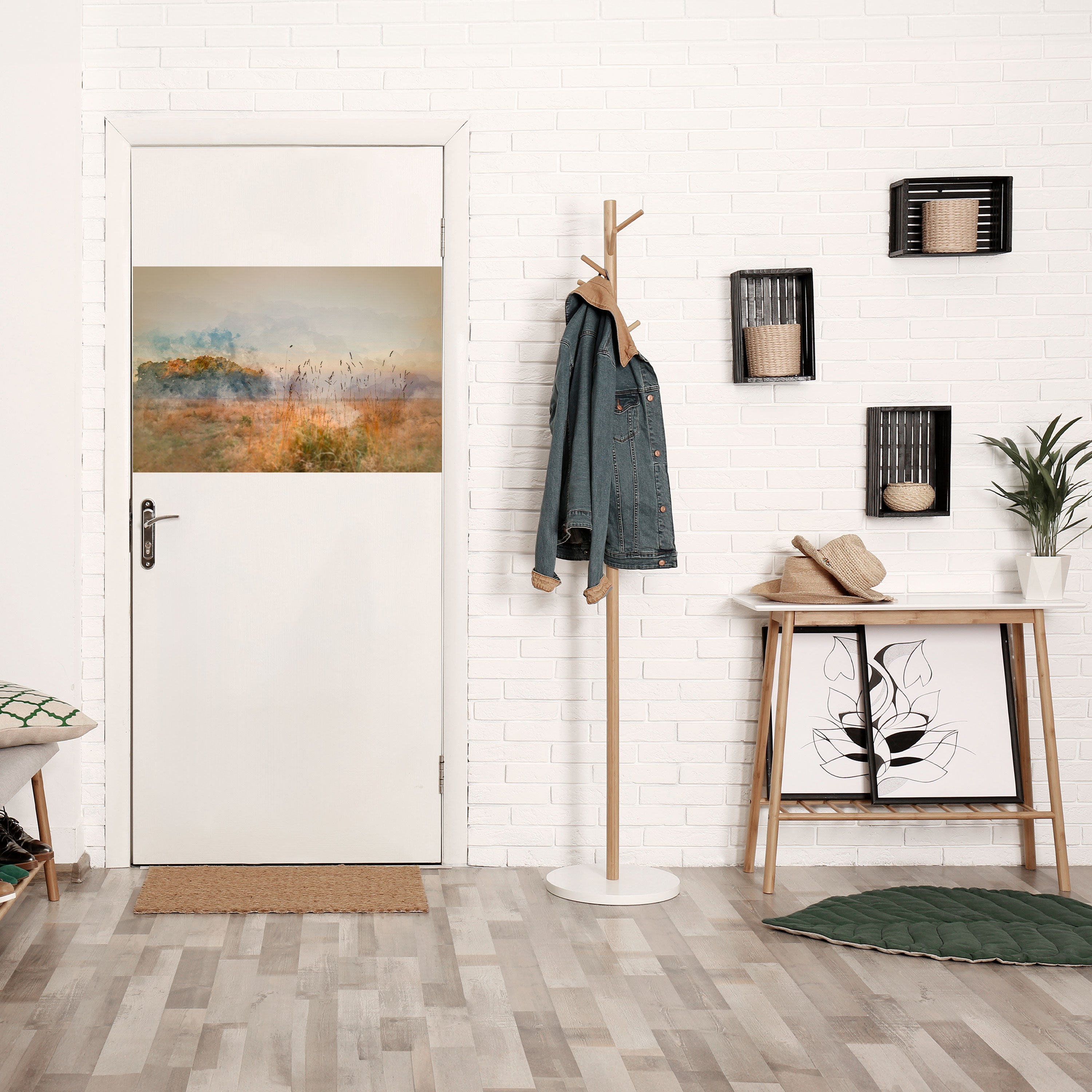 Affiche horizontale autocollante « TRISTESSE DE L'ÉTÉ »