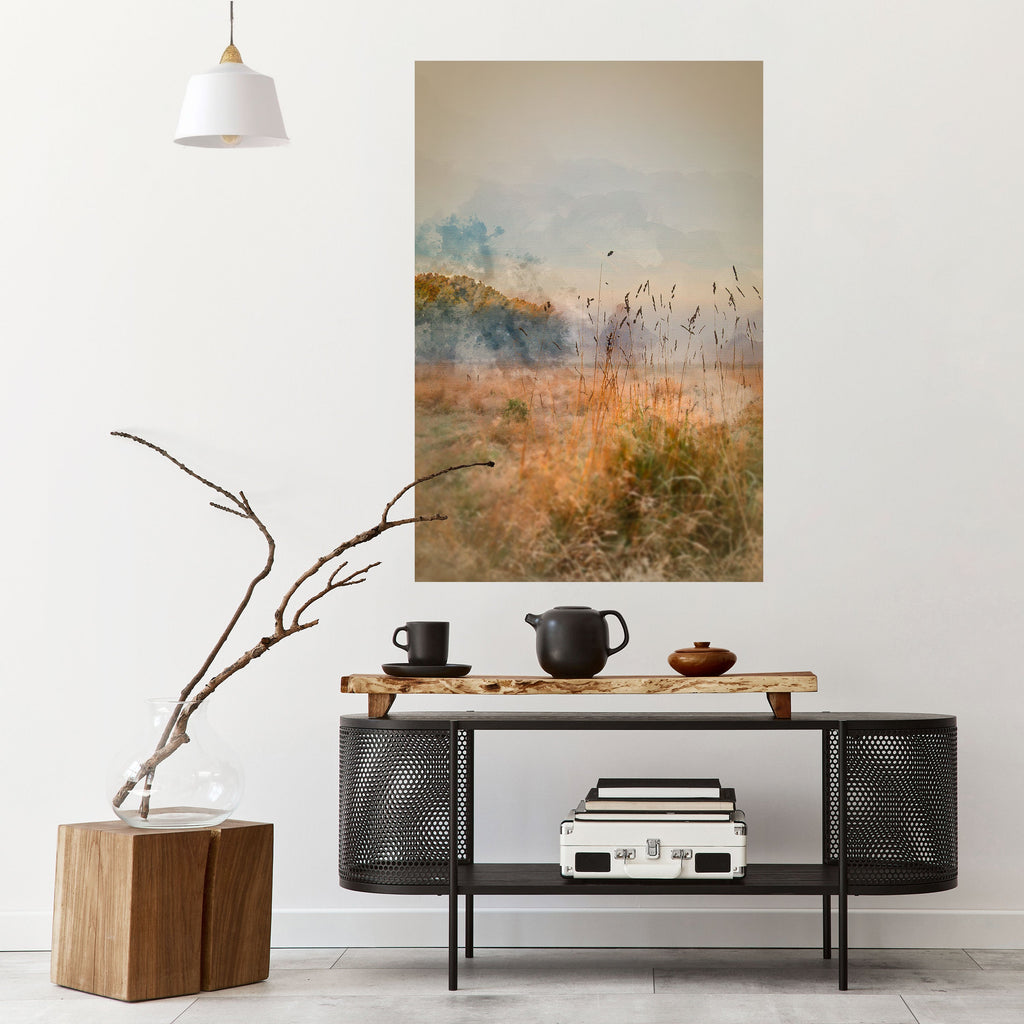 Affiche verticale autocollante « TRISTESSE DE L'ÉTÉ »