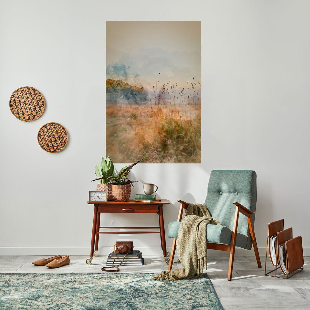 Affiche verticale autocollante « TRISTESSE DE L'ÉTÉ »