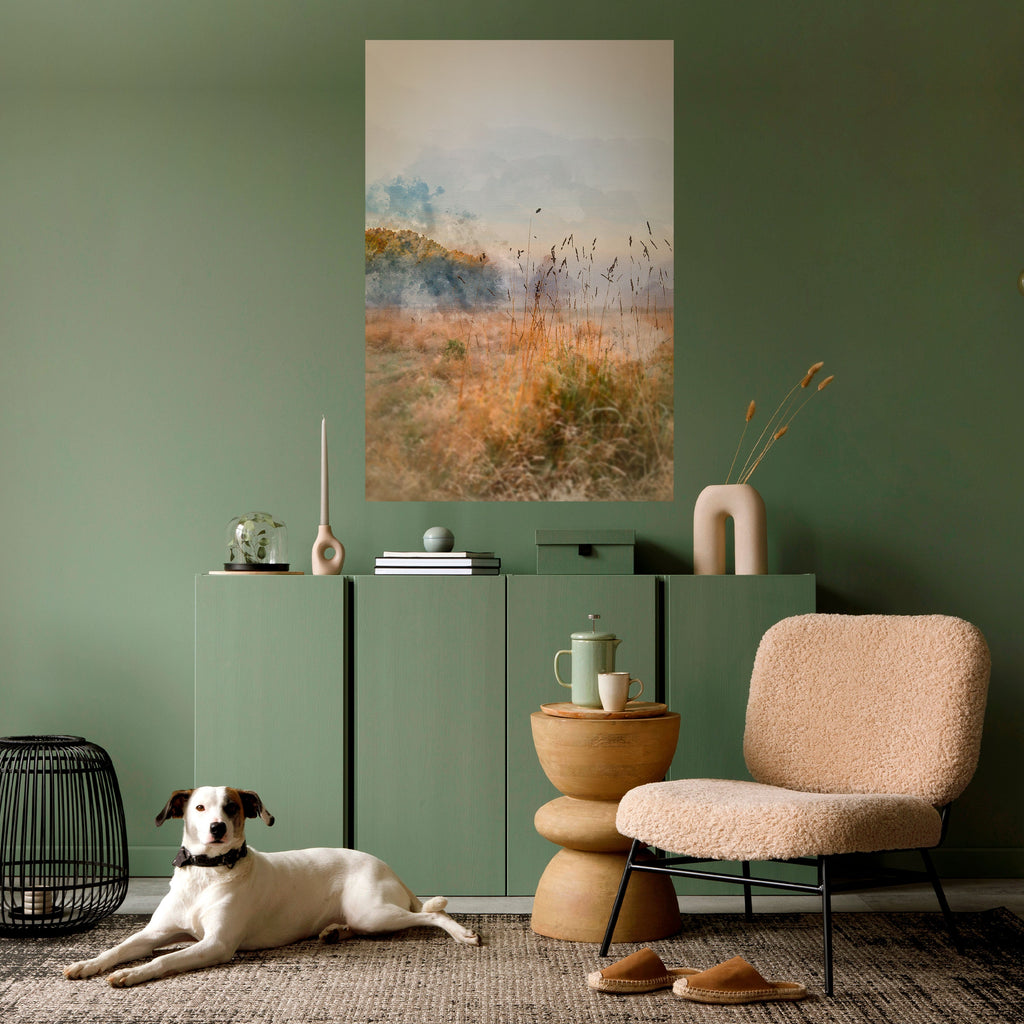 Affiche verticale autocollante « TRISTESSE DE L'ÉTÉ »