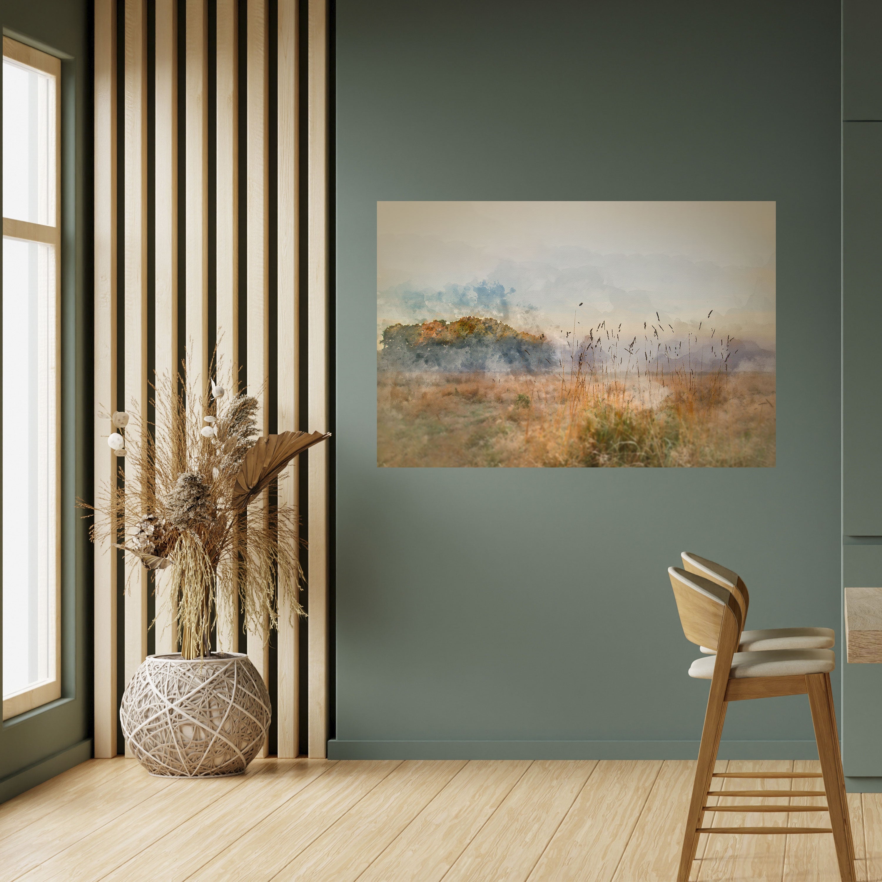 Affiche horizontale autocollante « TRISTESSE DE L'ÉTÉ »