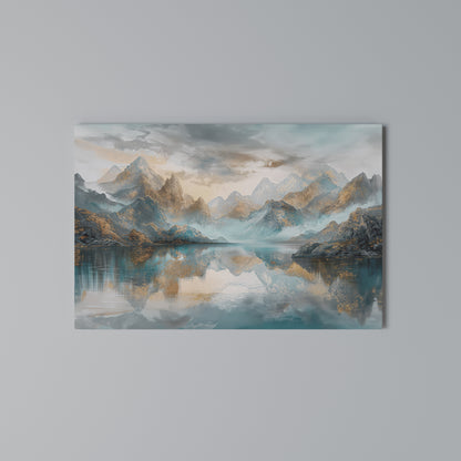 AZURE SUMMITS Horizontal Canvas Print