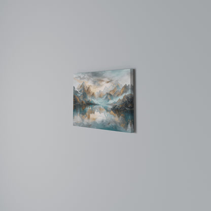 AZURE SUMMITS Horizontal Canvas Print