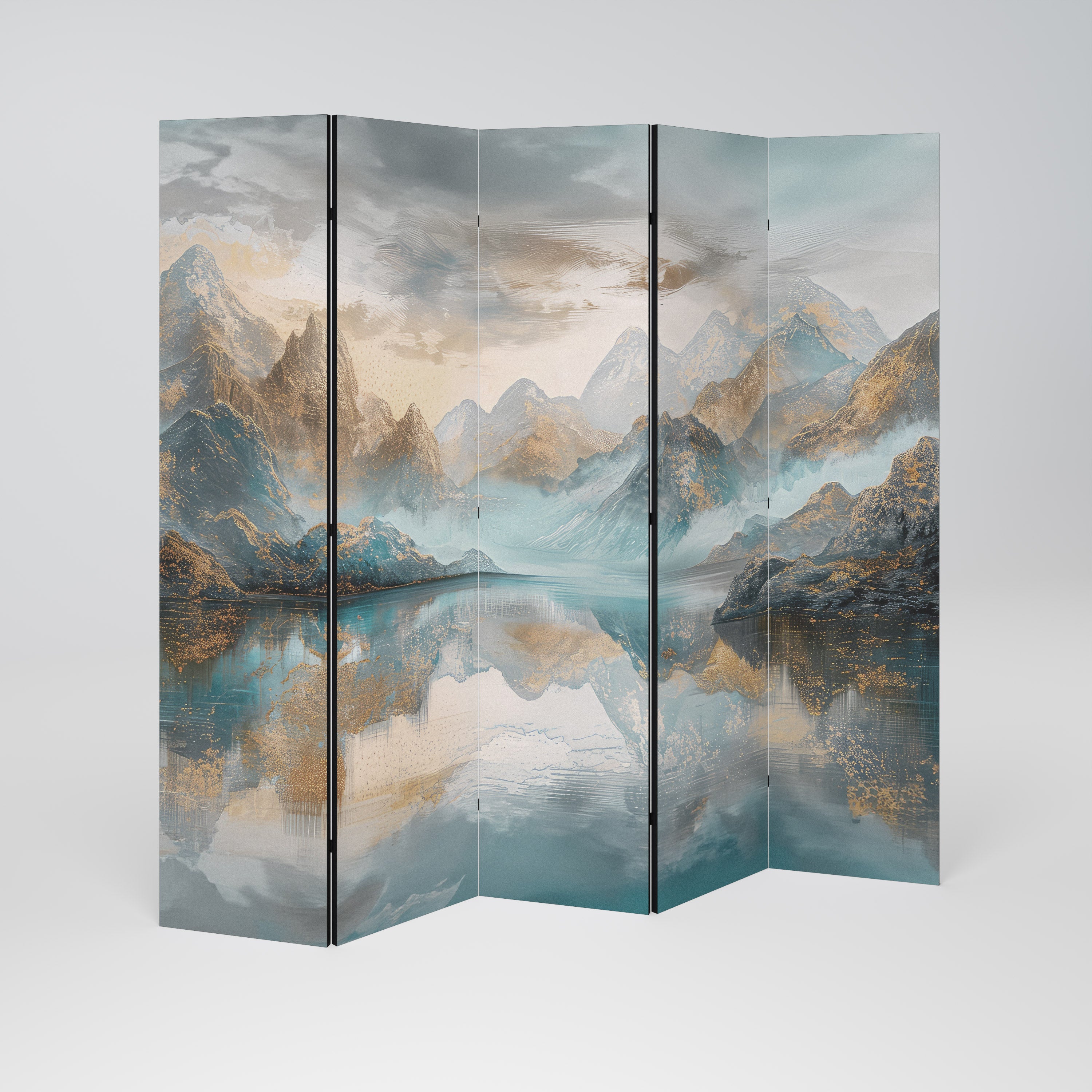 AZURE SUMMITS 5-Panel Room Divider
