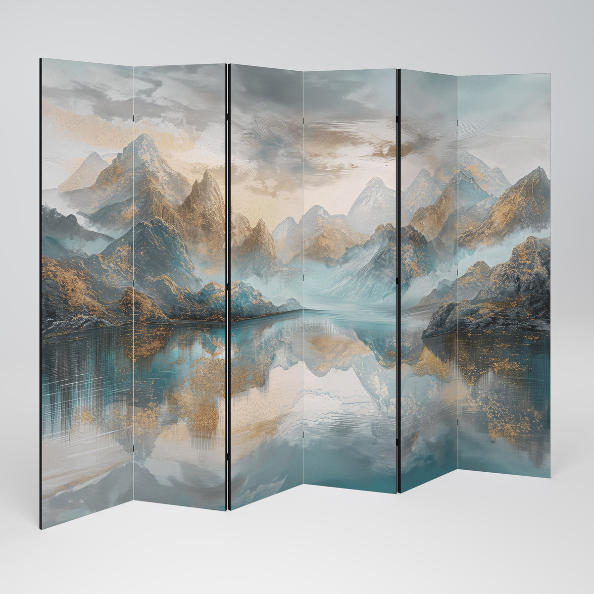 AZURE SUMMITS 6-Panel Room Divider