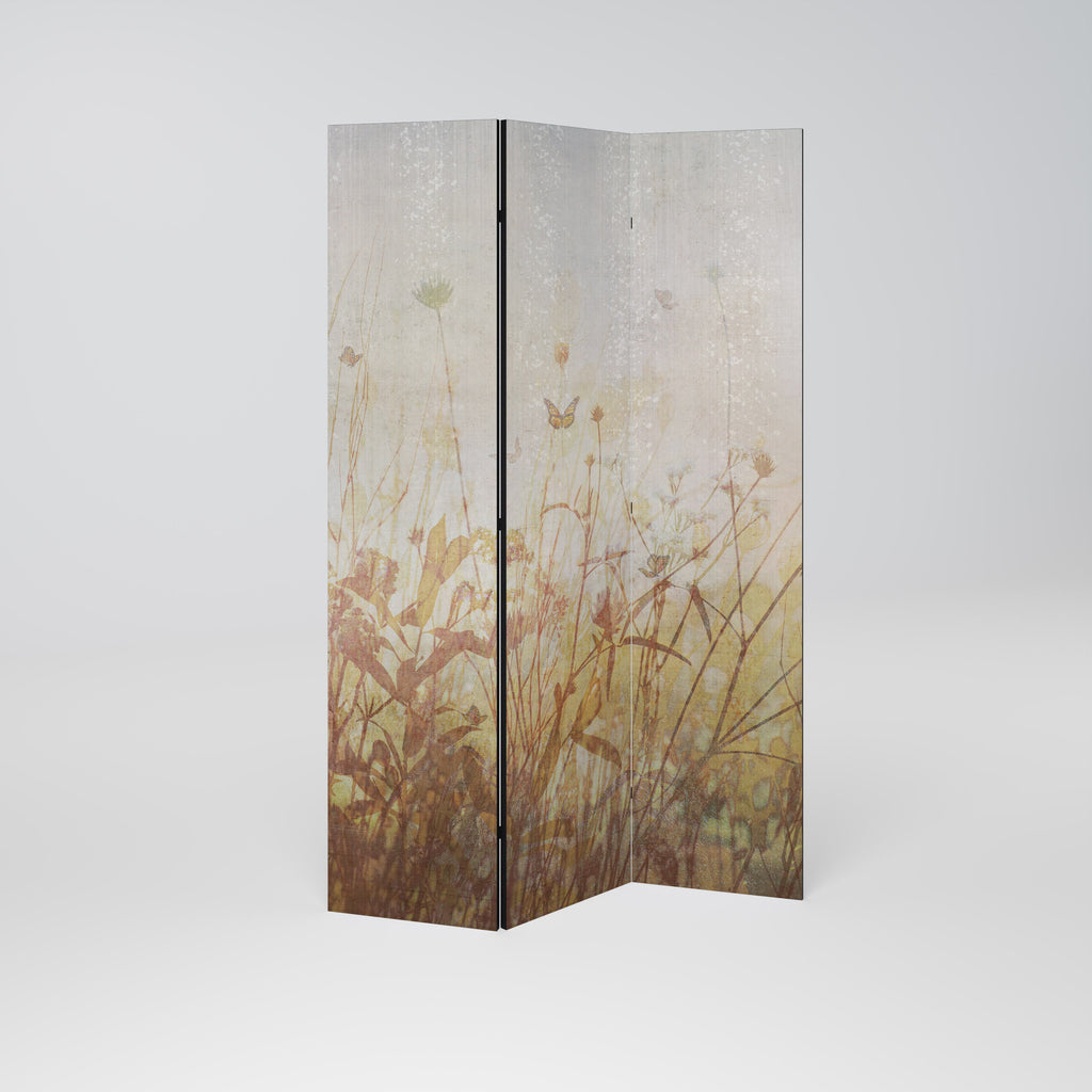 MEADOW BUTTERFLIES Decorative 3-Panel Room Divider
