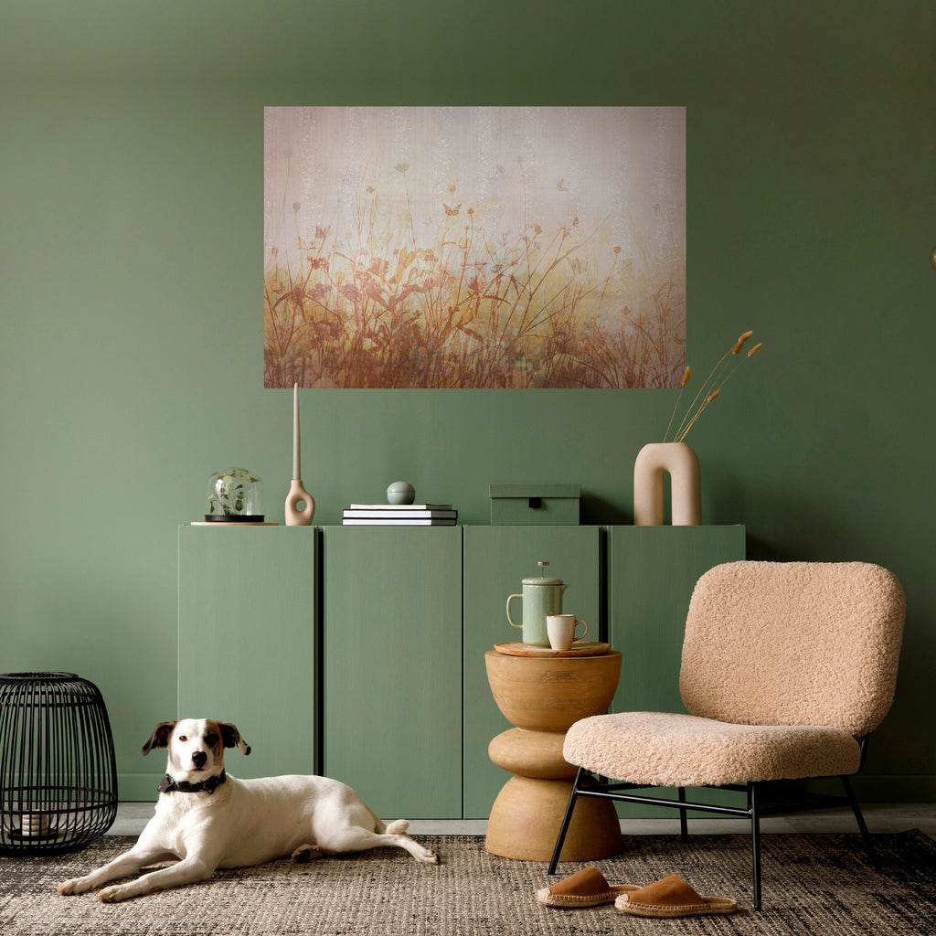 Affiche horizontale autocollante « PAPILLONS DES PRÉS »