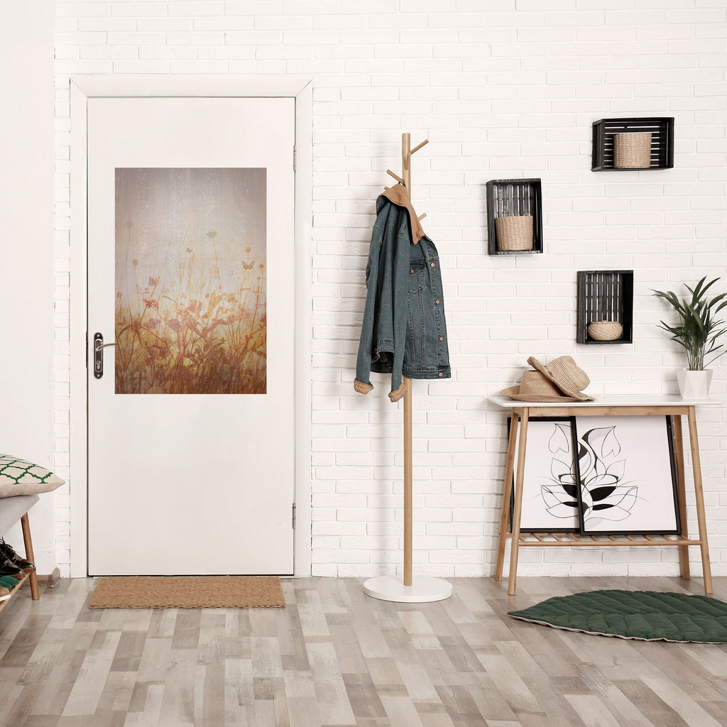 Affiche verticale autocollante « PAPILLON DES PRÉS »