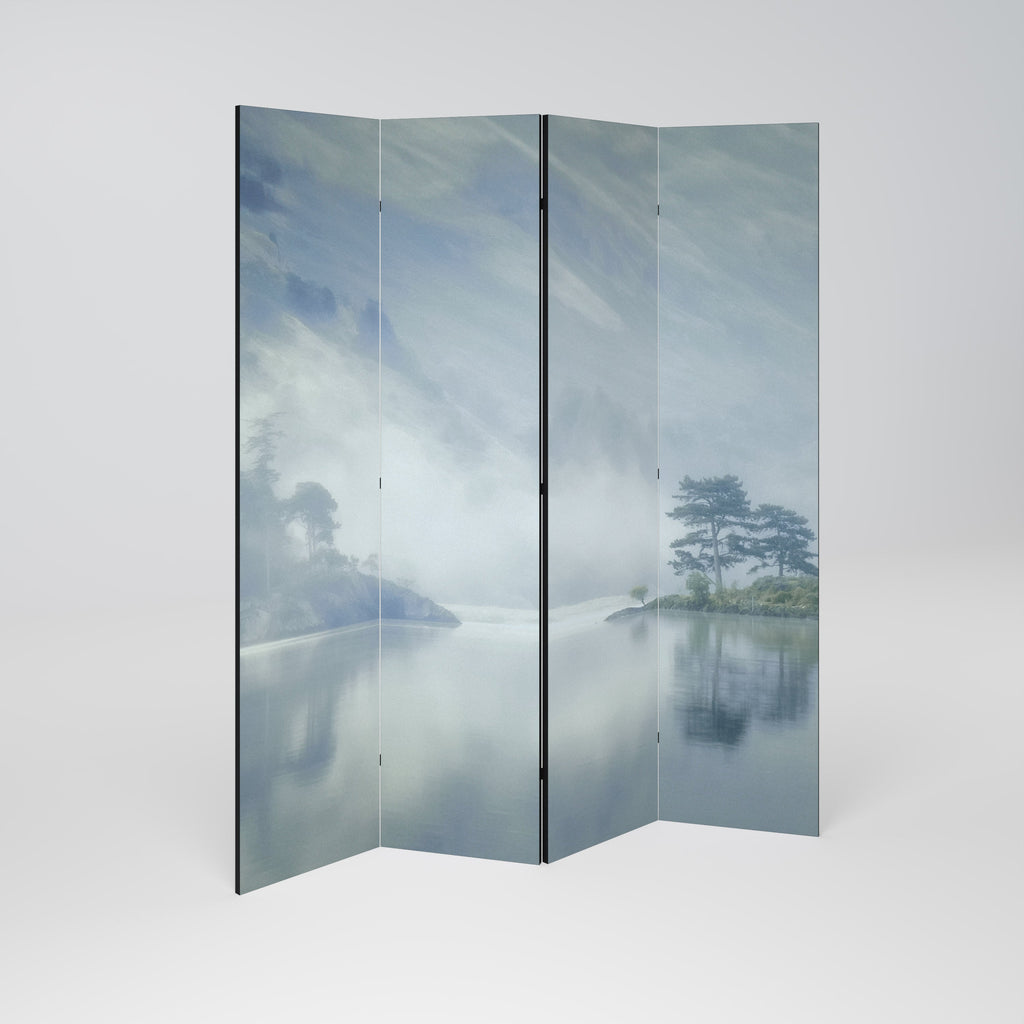 SILVER LAKE Decorative 4-Panel Room Divider