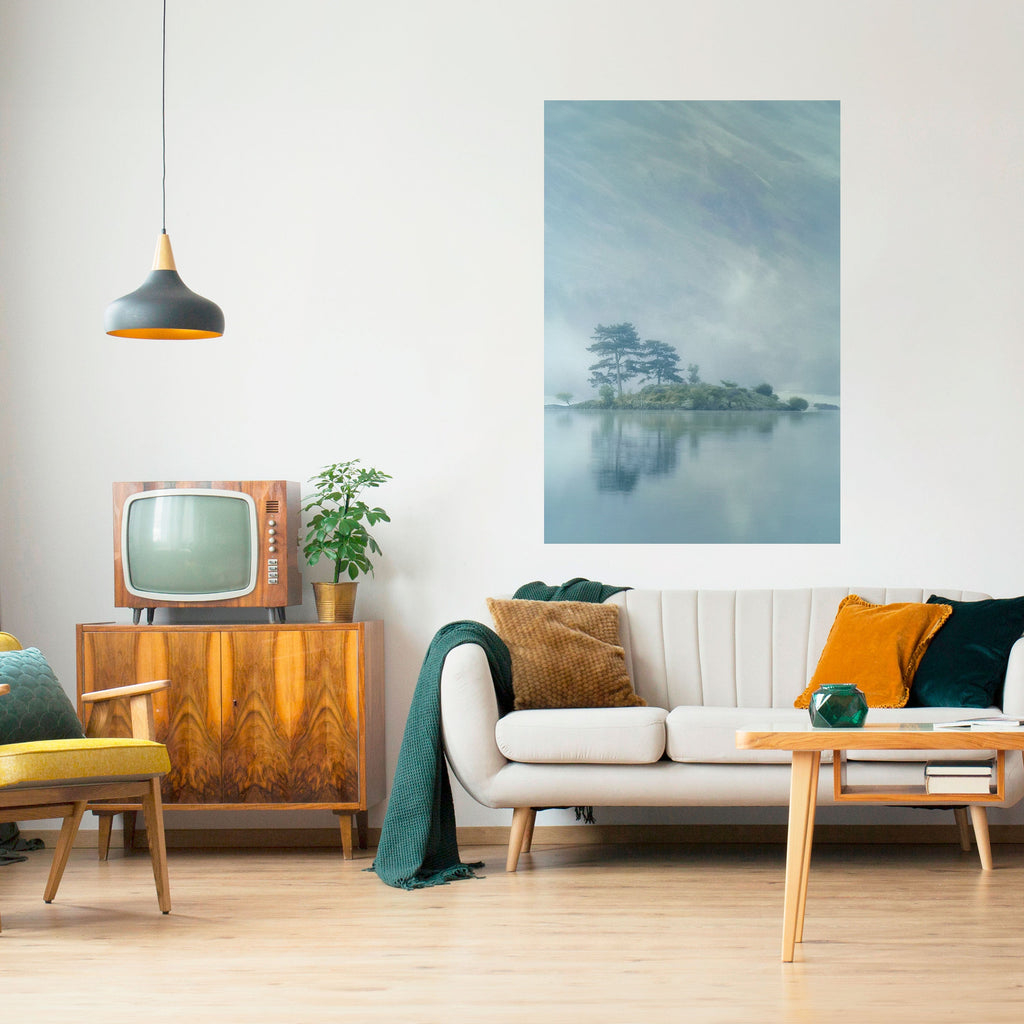 Affiche verticale autocollante SILVER LAKE