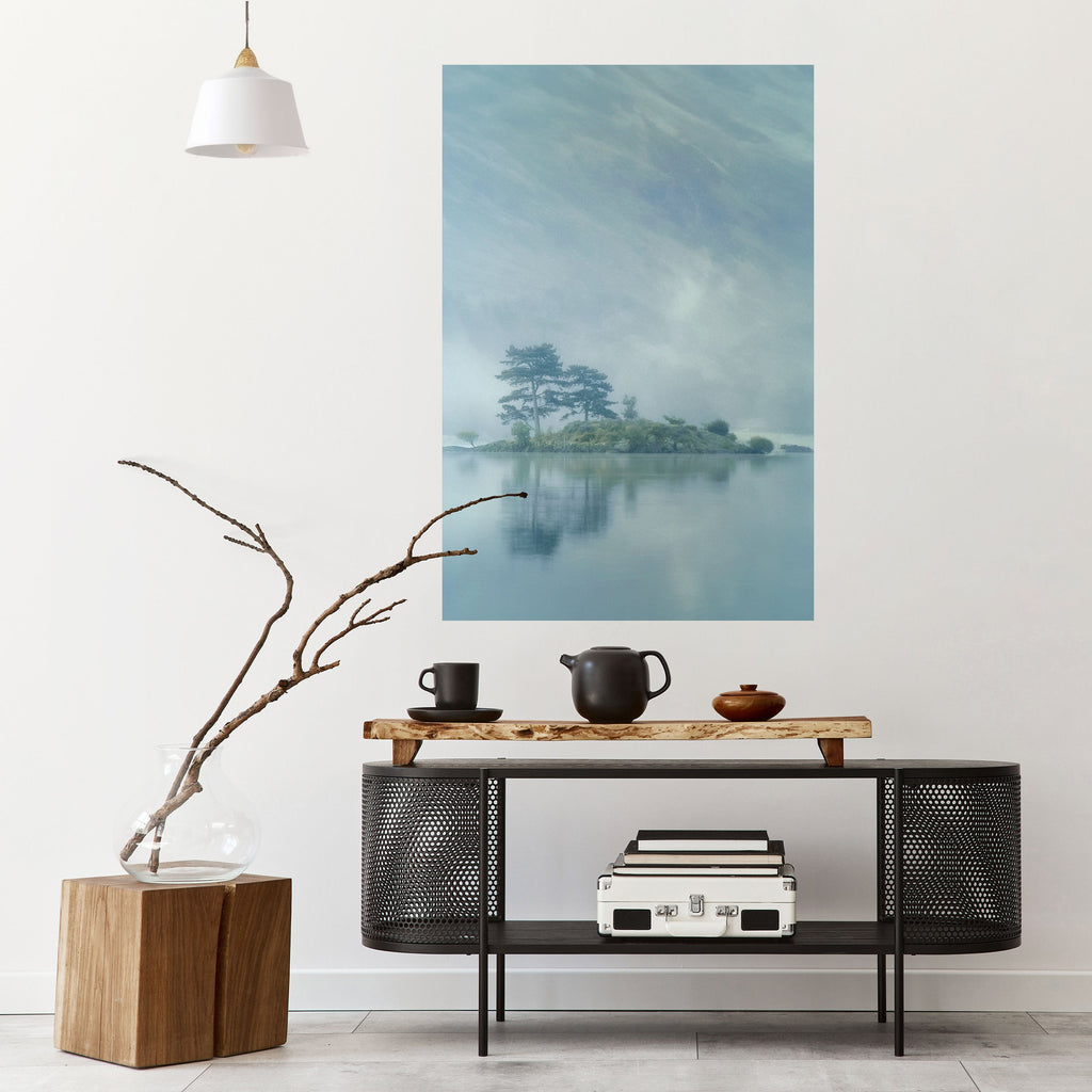 Affiche verticale autocollante SILVER LAKE