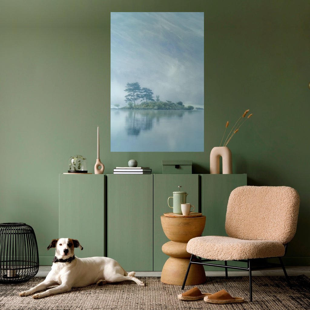 Affiche verticale autocollante SILVER LAKE