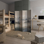 HIDDEN TEMPLE MIST 4-Panel Room Divider