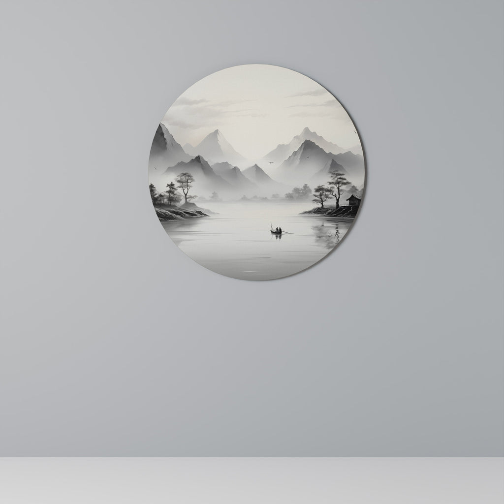 Décoration murale ronde ASIAN VENTURE