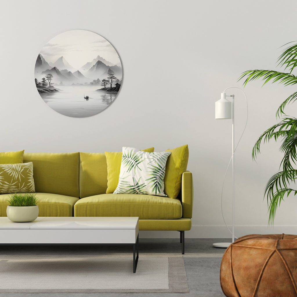 Décoration murale ronde ASIAN VENTURE