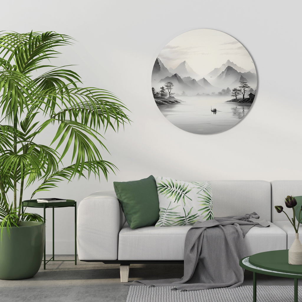 Décoration murale ronde ASIAN VENTURE