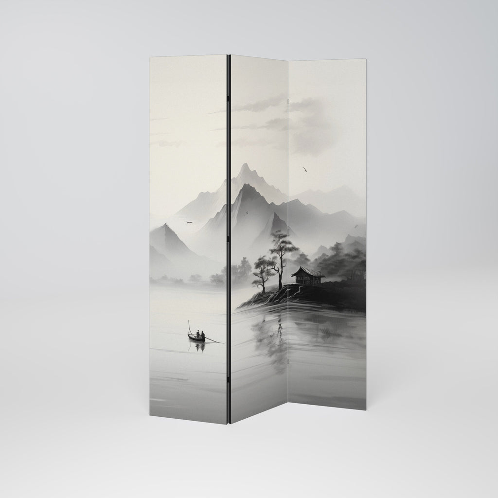 ASIAN VENTURE Decorative 3-Panel Room Divider