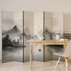 ASIAN VENTURE 6-Panel Room Divider