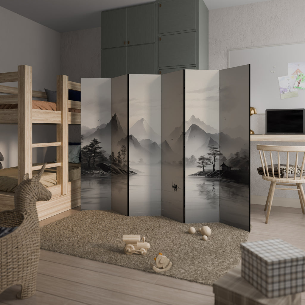 ASIAN VENTURE 6-Panel Room Divider