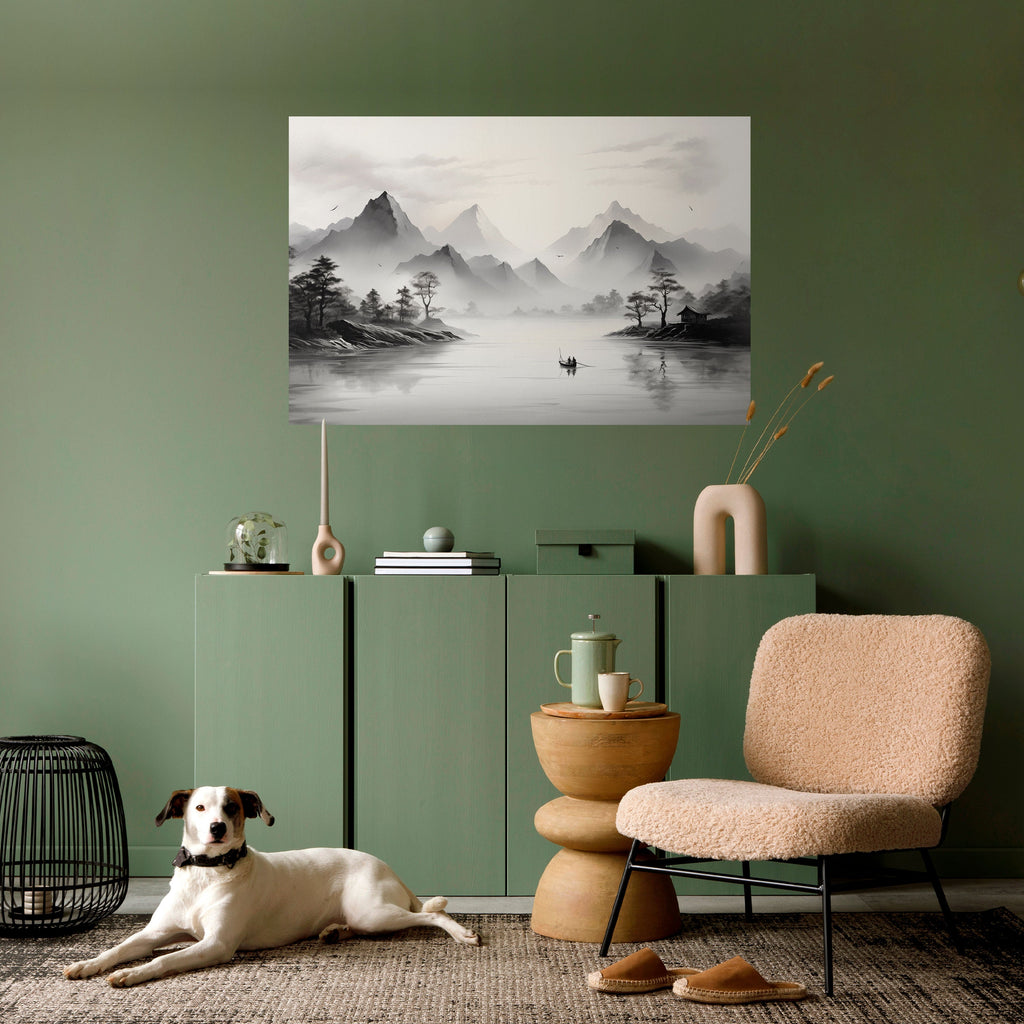 Affiche horizontale autocollante ASIAN VENTURE