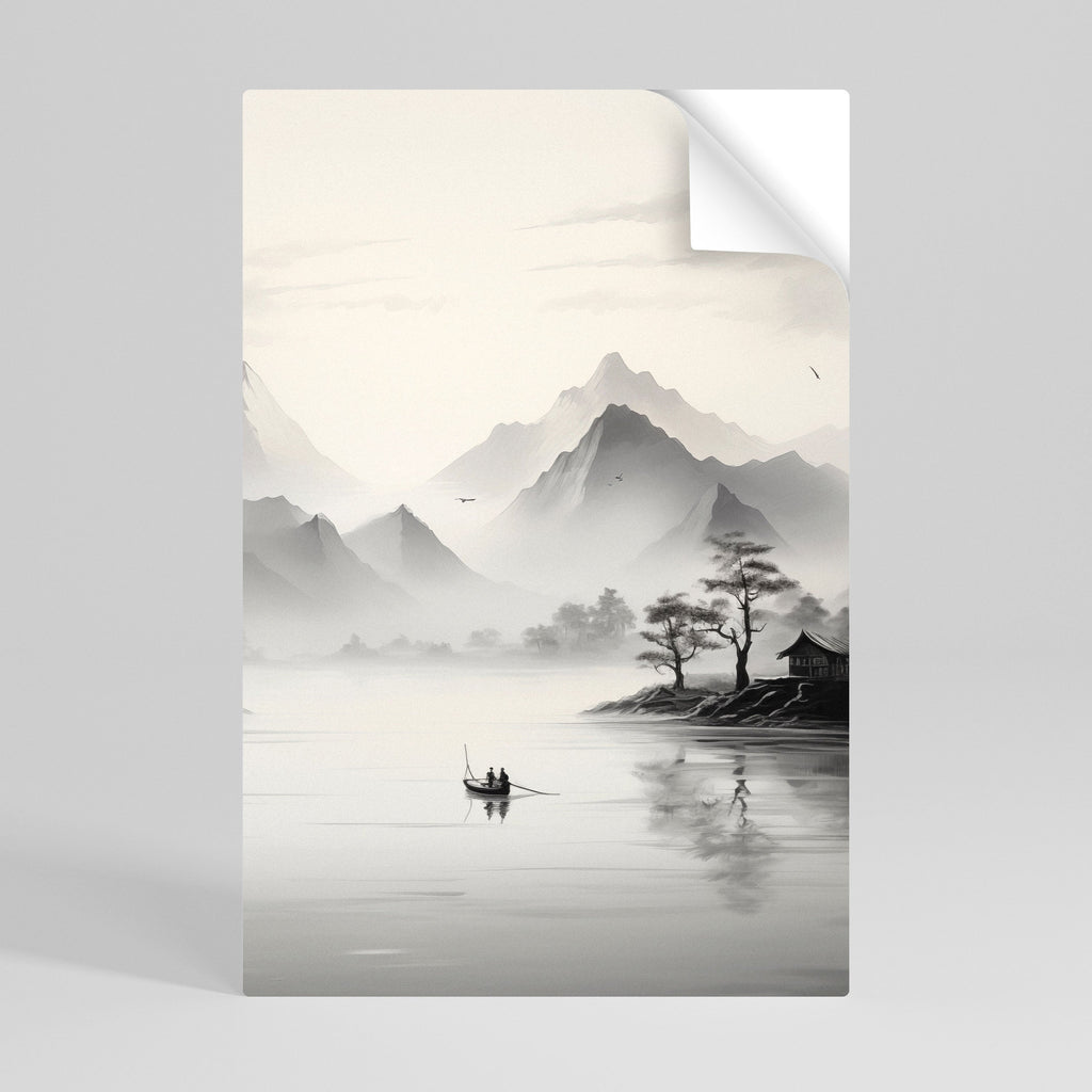 Affiche verticale autocollante ASIAN VENTURE