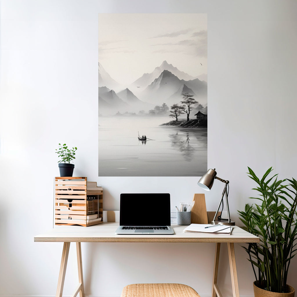 Affiche verticale autocollante ASIAN VENTURE