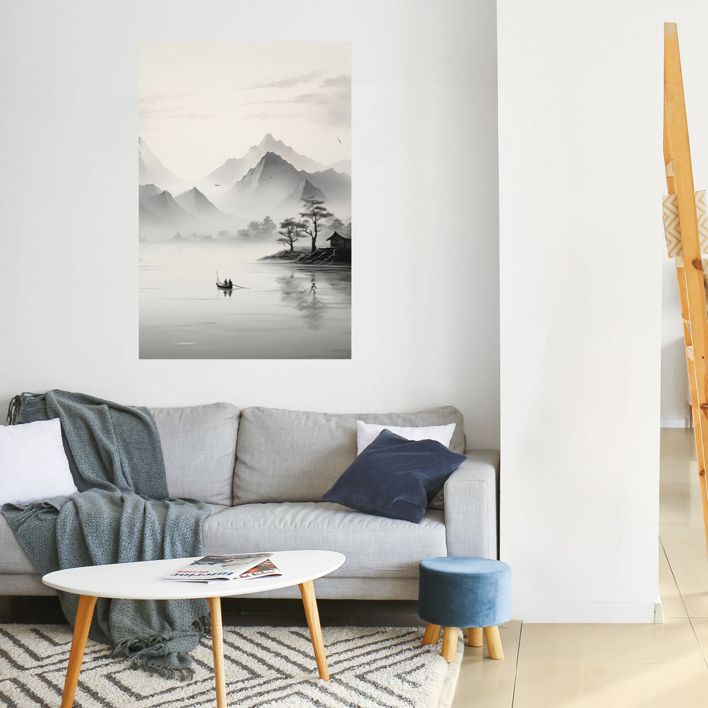 Affiche verticale autocollante ASIAN VENTURE