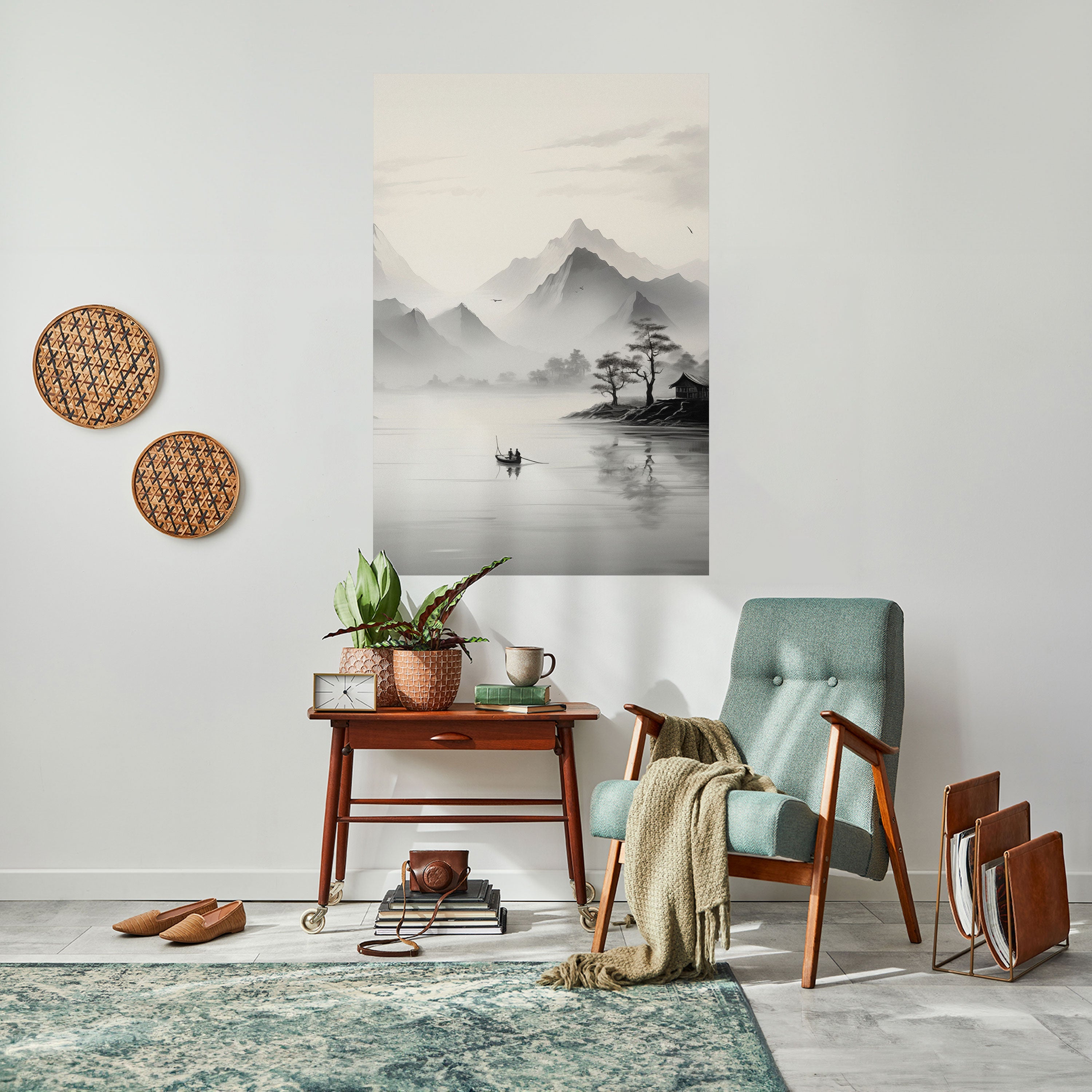 Affiche verticale autocollante ASIAN VENTURE