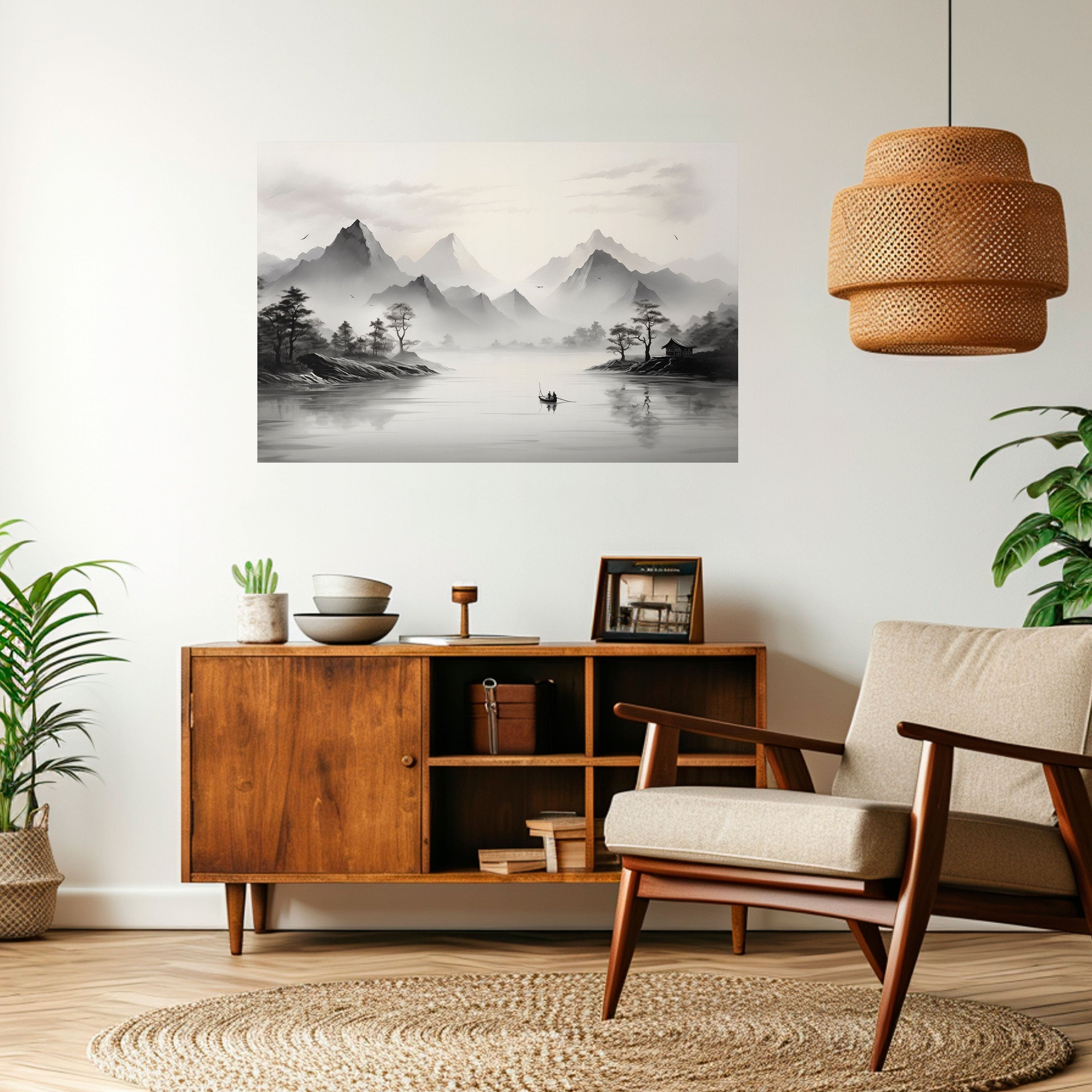 Affiche horizontale autocollante ASIAN VENTURE