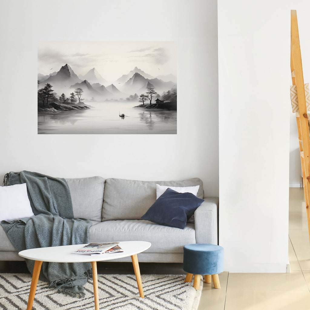 Affiche horizontale autocollante ASIAN VENTURE