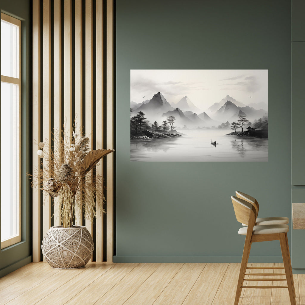 Affiche horizontale autocollante ASIAN VENTURE