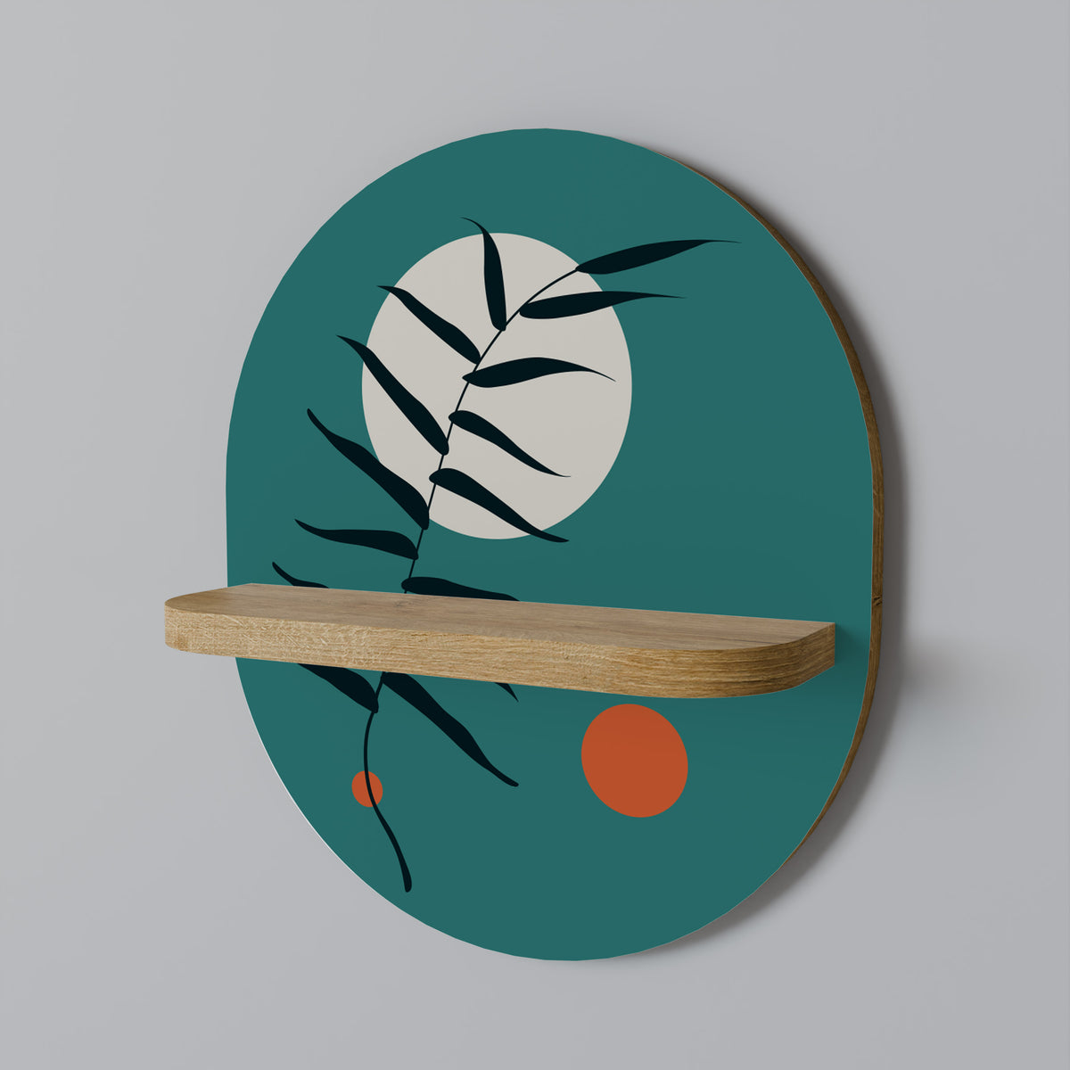 MYSTERIOUS LEAF Art Shelf