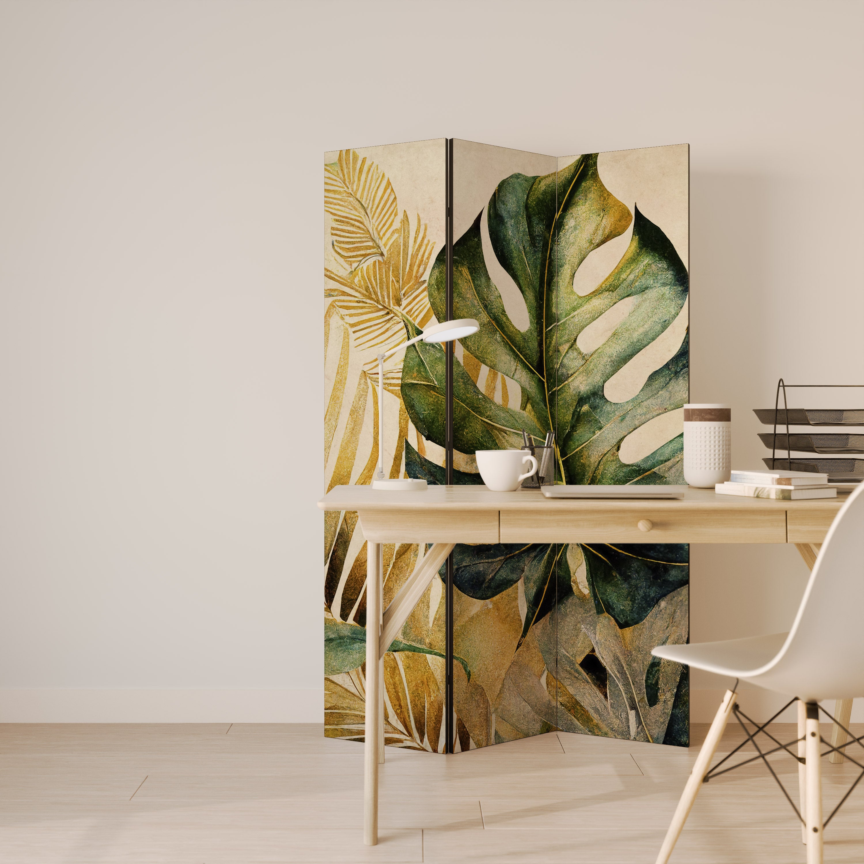 NATURE’S LYRICS 3-Panel Room Divider