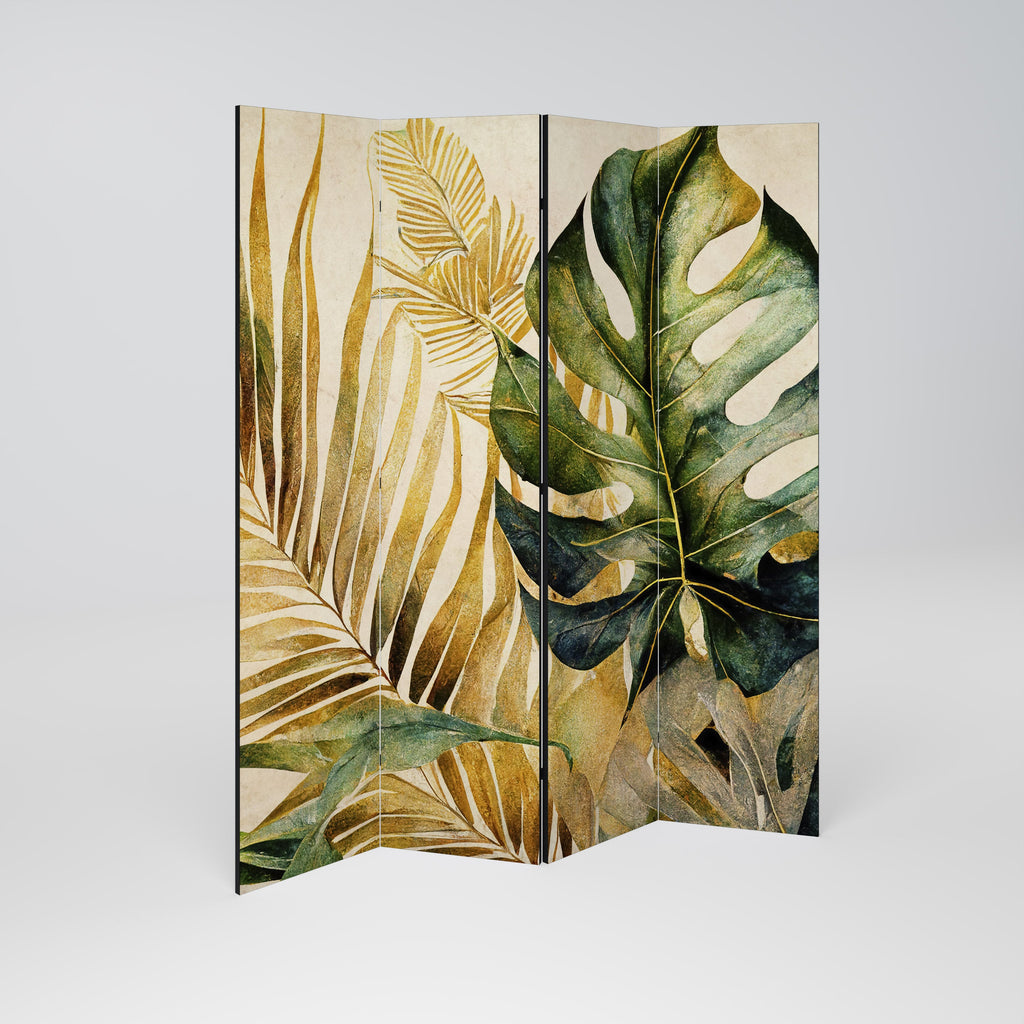 NATURE’S LYRICS Decorative 4-Panel Room Divider