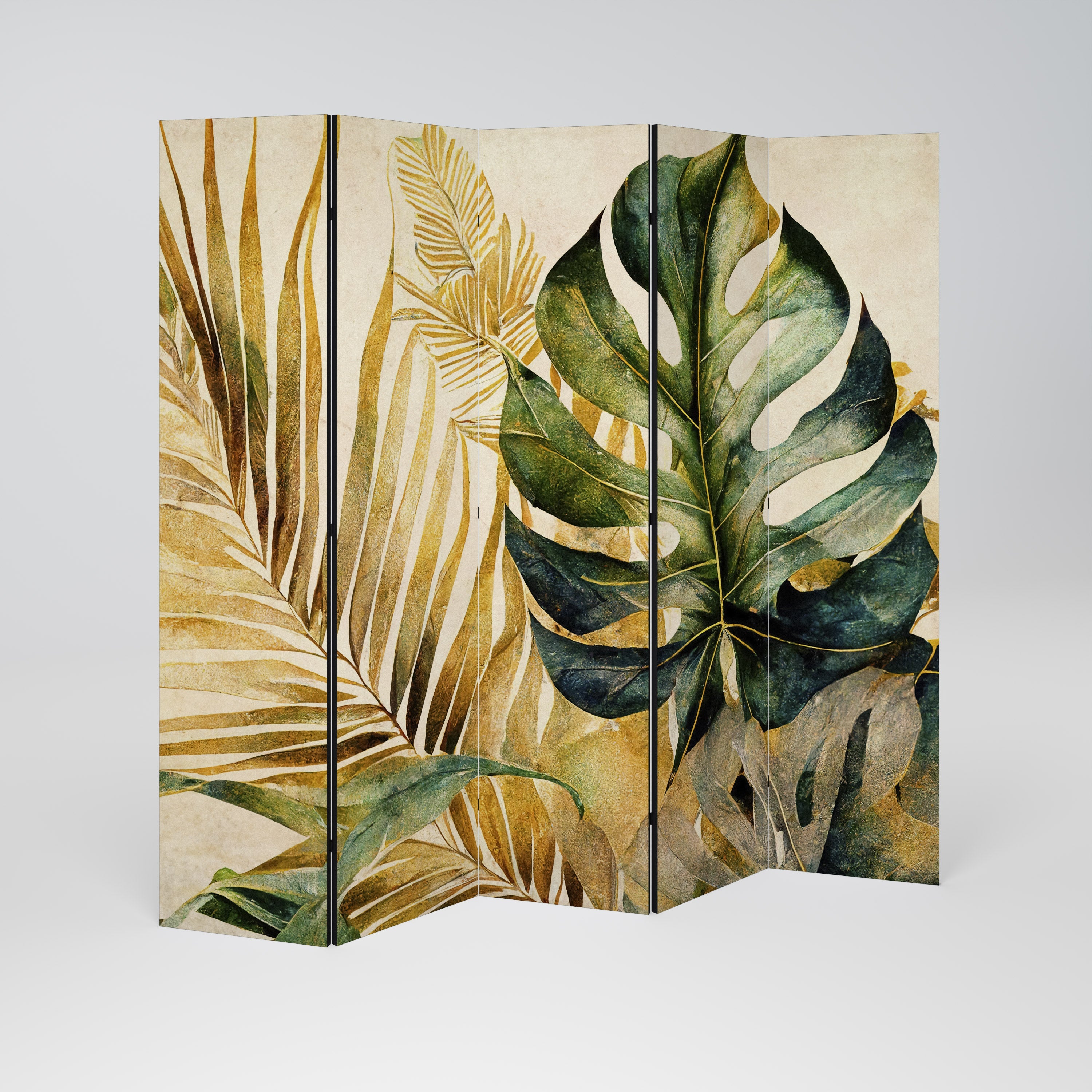 Paravent décoratif à 5 panneaux NATURE'S LYRICS