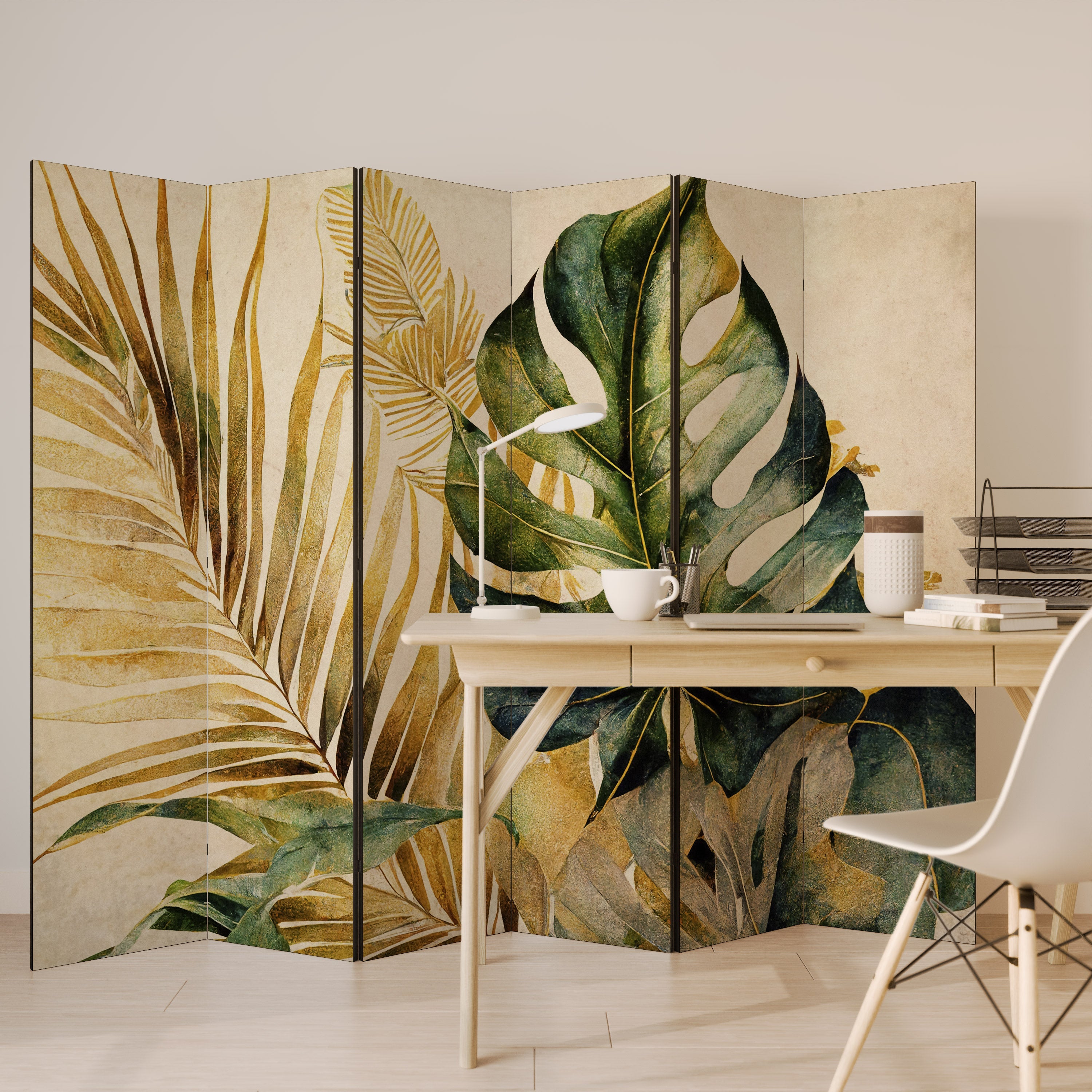 PAROLES DE LA NATURE Paravent décoratif à 6 panneaux