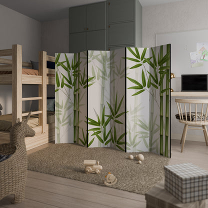 SERENE BAMBOO WHISPERS 6-Panel Room Divider