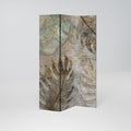 TEXTURED TRANQUILITY 3-Panel Room Divider