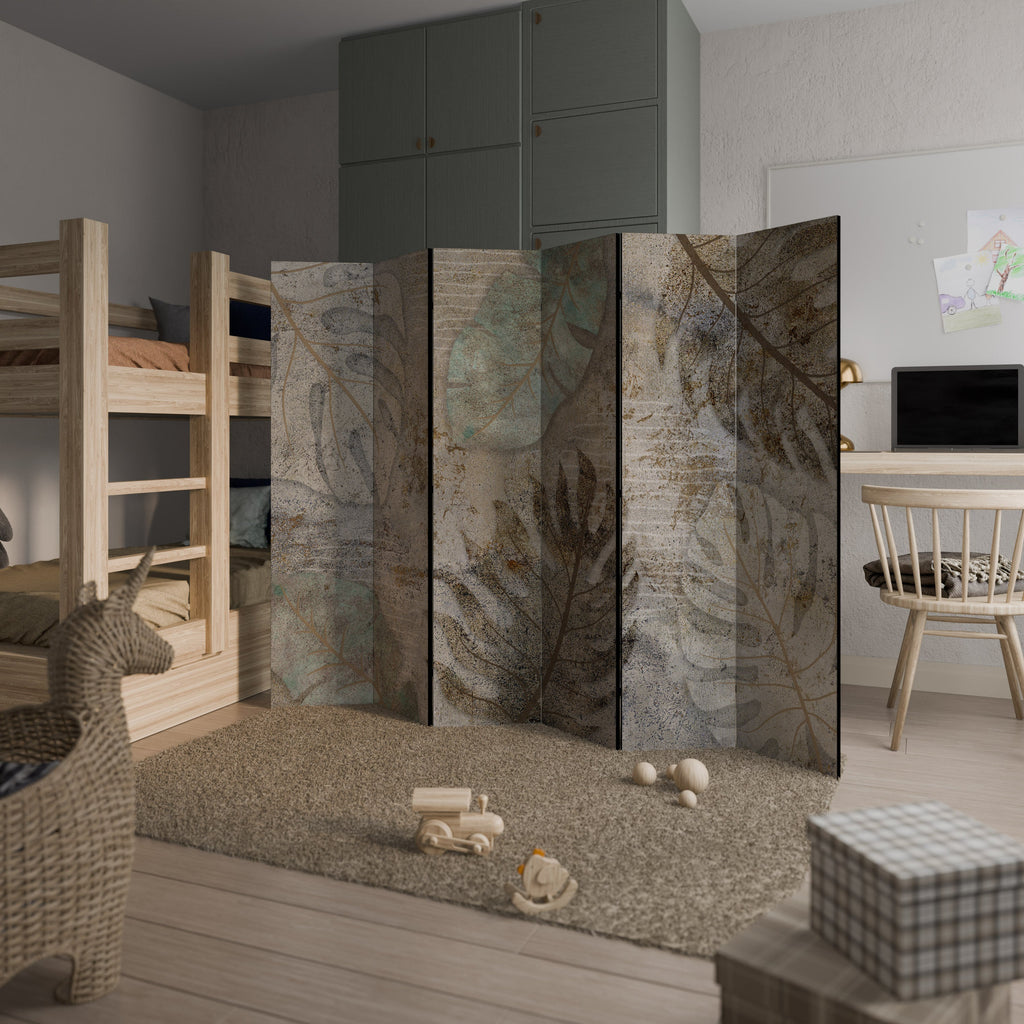 Séparateur de pièce décoratif à 6 panneaux TEXTURED TRANQUILITY