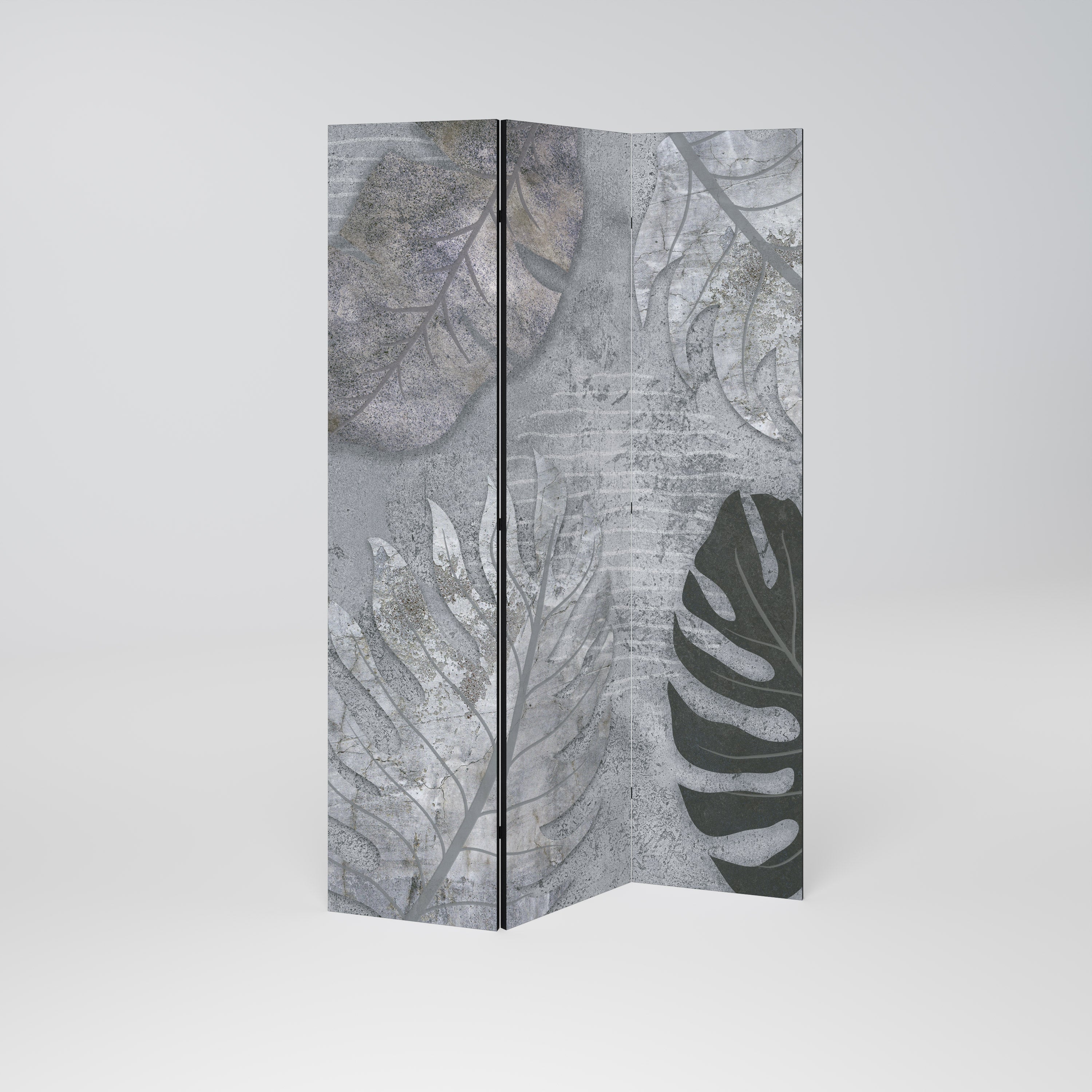 Cloison décorative à 3 panneaux VINTAGE GREENERY